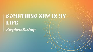 Stephen Bishop - Something New in My Life | Lyric Video