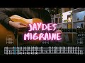 Migraine Jaydes Сover Guitar Tab Lesson Tutorial