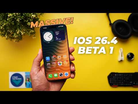 iOS 26.4 Beta 1 Update – So Many Hidden Features!