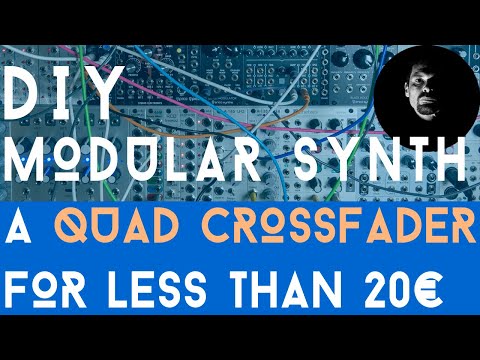 [ENG SUB] Eurorack DIY modular synth épisode 02 : quad-Crossfader