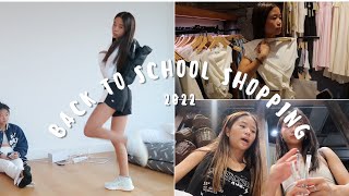 BACK TO SCHOOL SHOPPING | getting ready for highschool, vlog in NYC
