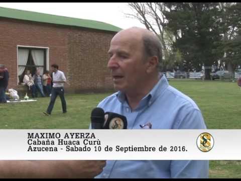 10-09-16 Nota Maximo Ayerza - Cabaña Huaca Curù - Azucena.