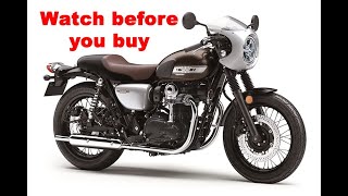 Kawasaki W800 Cafe test ride and first impressions