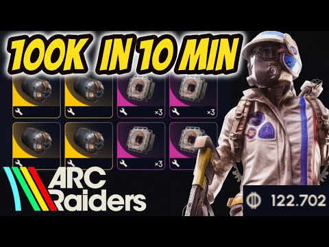 MAXIMALE MÜNZEN🔥 ÜBER 100k in unter 10 Minuten (jede Runde!) / Arc Raiders Tipps und Tricks