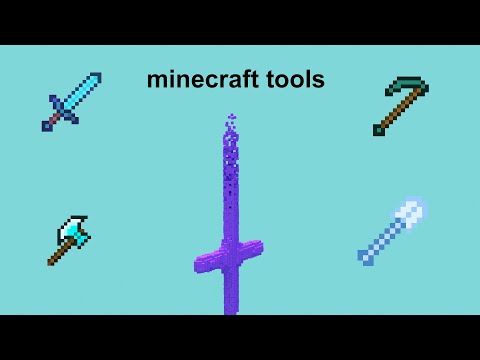 Insane 3D Minecraft Tools - Epic Animation!
