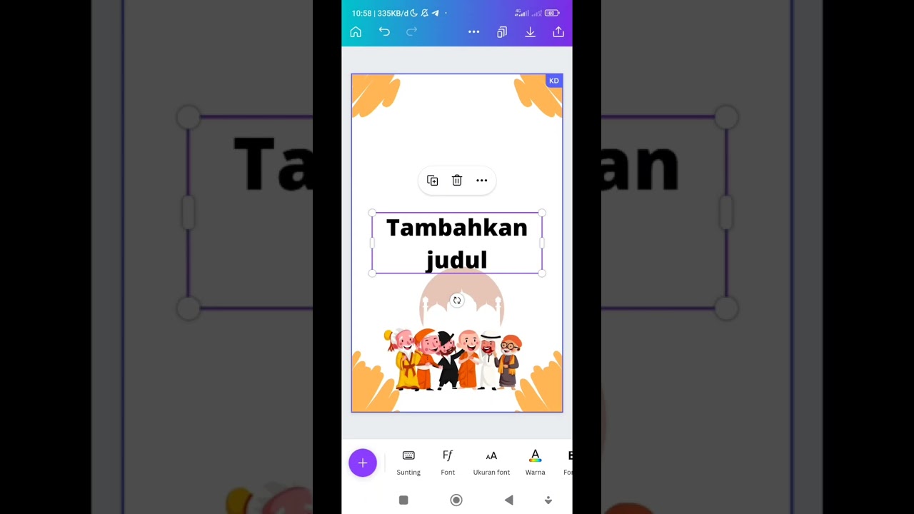 Tutorial membuat cover LKPD di canva #canva #lkpd #ppg @edutubetv