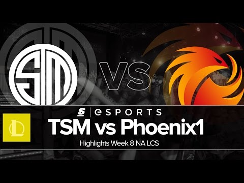Highlights: TSM vs P1 (NA LCS Summer W8D2 Full Series)