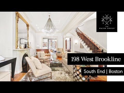 Stylish Elegance at 198 W Brookline St. in Boston's South End | The Mazer Group