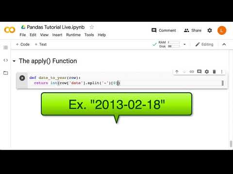 The Apply Function Deep Learning Prerequisites The Numpy Stack In Python V2