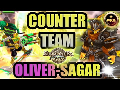 GOOD COMBO COUNTER TEAM OLIVER-SAGAR Summoners War