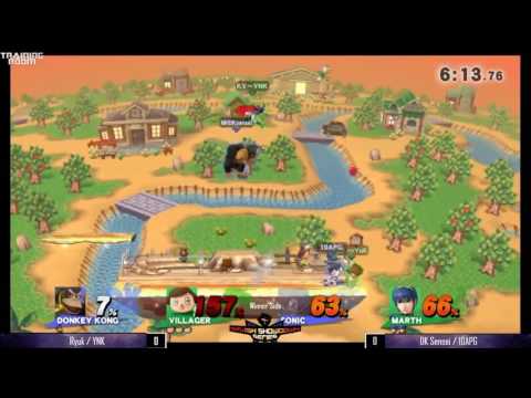 Smash showdown series Top 8 Doubles: DKsensei/10APG vs Ryuk/YNK
