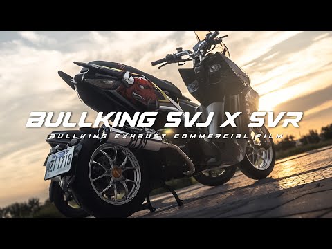 SVJ x SVR Exhaust ｜Bullking [4K]