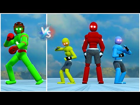 Super Boxer NPC vs MMA Fighters biggest battle - Overgrowth Mods Gameplay