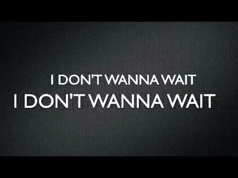 Julian Camarena - I Don't Wanna Wait [Lyric video]