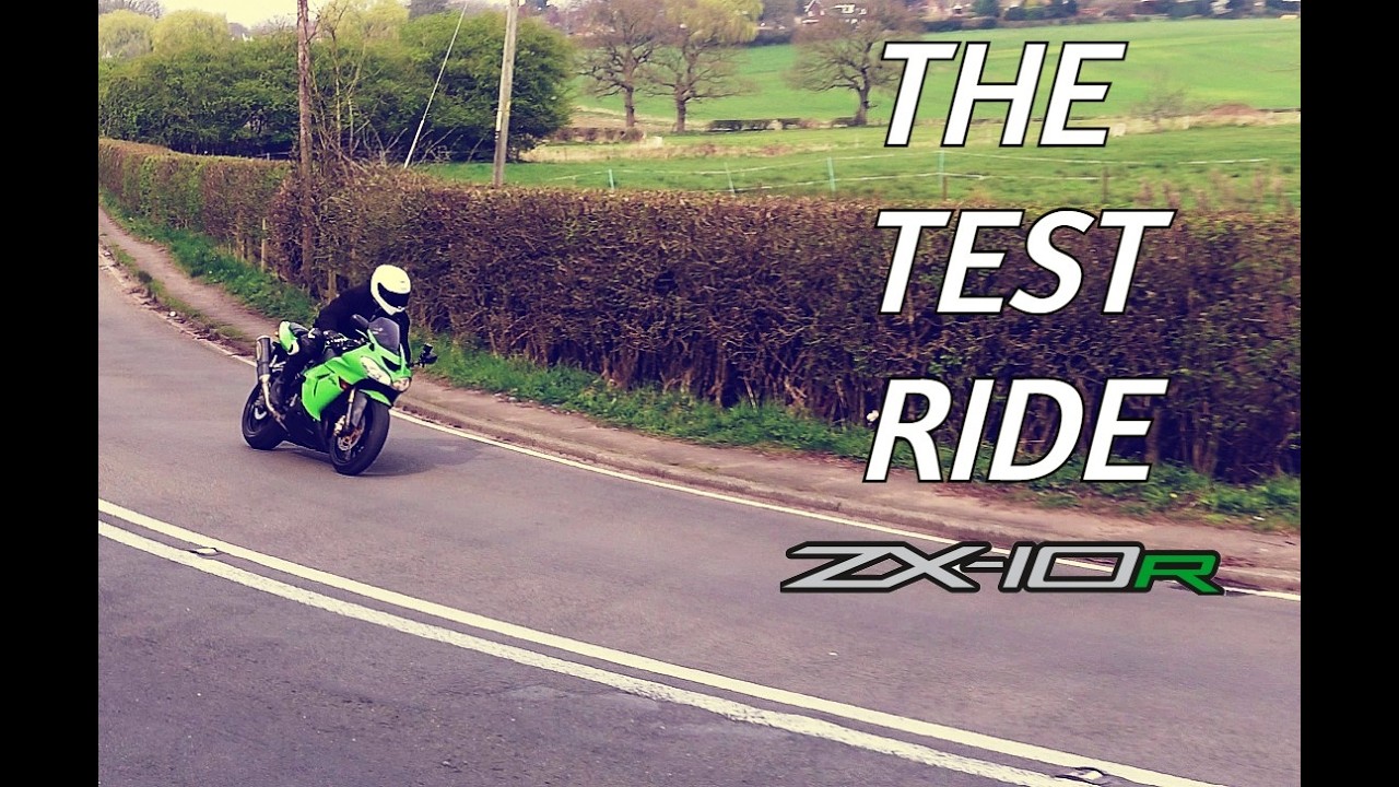 KAWASAKI ZX10R GEN 1 TEST RIDE (unstable & agressive)