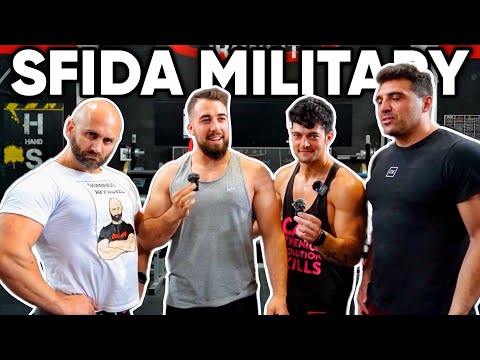 SFIDO GAGGI NEL MILITARY PRESS con MARCO PT e DOMINGO POLIANDRI GIUDICI |Mr.Forense