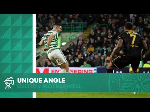🎥 UNIQUE ANGLE: Celtic 1-0 Motherwell | Rogic rounds off magic free-kick!