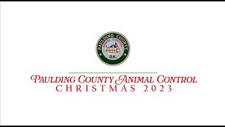 Paws & Presents: Paulding County Animal Control's Heartwarming Christmas Adoption Special 🎁🐾
