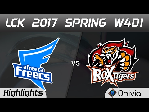 AFS vs ROX Highlights Game 3 LCK Spring 2017 W4D1 Afreeca Freecs vs ROX Tigers