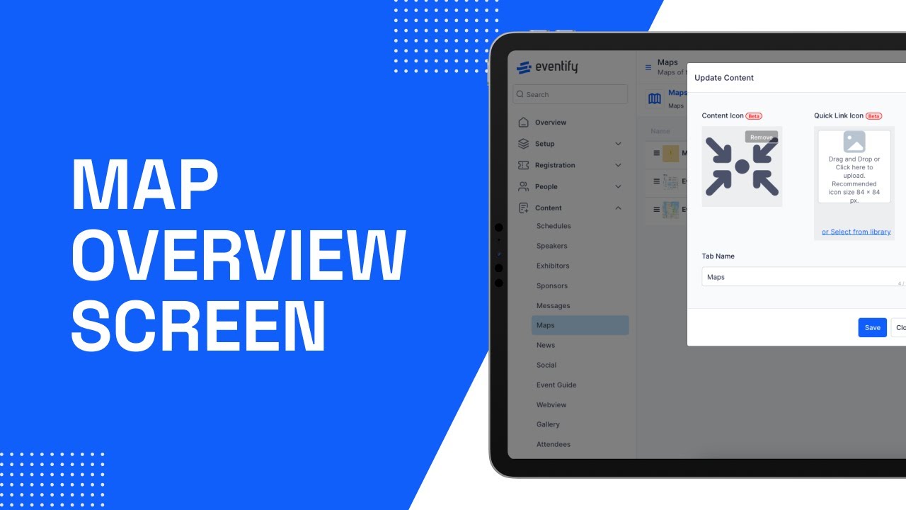 Eventify - Map Overview Screen
