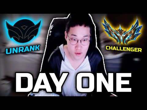 DOPA : Unrank to Challenger on CN Super Server ( Day 1 ) Engsub