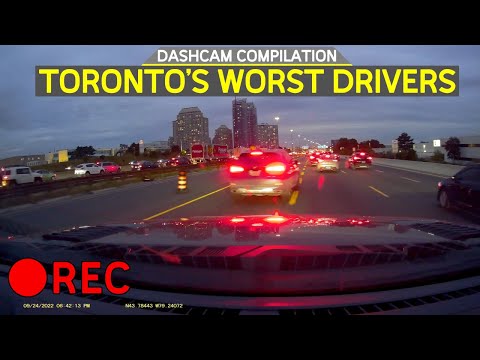 TORONTO'S WORST DRIVERS 2022 - Canada Dashcam Compilation