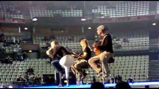 &quot;Ci vuole tempo&quot; Biagio Antonacci pre-show Roma 19-01-13