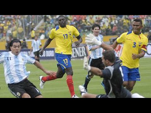 Ecuador 2 Argentina 0 eliminatorias Sudáfrica 2010 Partido Completo