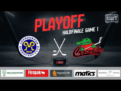 Crazy playoff semi-final // Adendorfer EC vs Crocodiles Hamburg