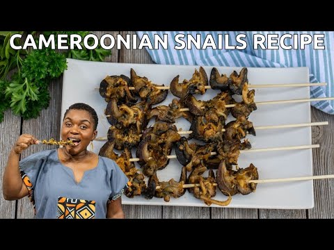 STIR FRIED SNAILS RECIPE - Nyamangoro, Congo Meat, Slow Boys - CAMEROONIAN STREET FOOD AT HOME Ep 4
