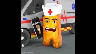 Download lagu Let'S With Chicken Nugget Come To Save Old Fried Chicken Thigh Injured 👍️ mp3