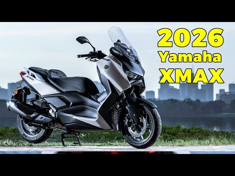 New 2026 Yamaha XMAX 300 Tech MAX+ | The ULTIMATE MAXi Scooter Bike!