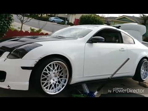 ISR preformance Y Pipe install on my G35