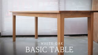 SQUARERULE FURNITURE - Making a Basic Table