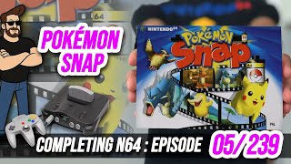 Completing EVERY UK PAL N64 Game! Pokémon Snap 5/239