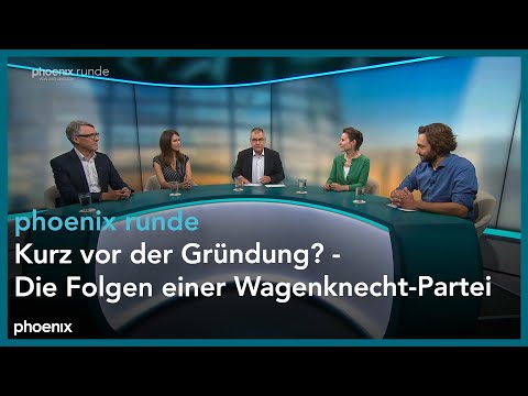 phoenixRunde: Kurz vor der Gründung? - Die Folgen einer Wagenknecht-Partei