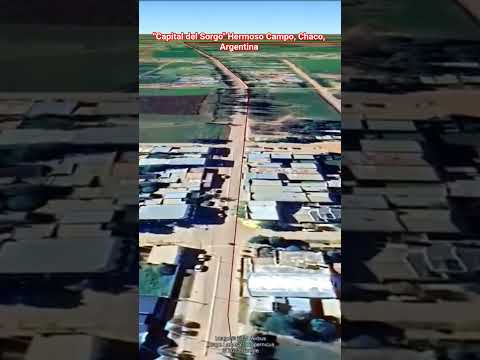 "Capital del Sorgo", Hermoso Campo, Chaco, Argentina #virtual #turismo #drone #viajes #travel