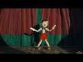 Pinocchio Dancing Feet On Fire Puppet Show Pinocchio And Sabina Dance Scene Pinocchio 2022