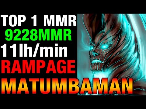 MATUMBAMAN Terrorblade - 8000 Average IS VERY HARD!!! - INTENSE GAME! Rampage and 62min! - Dota 2
