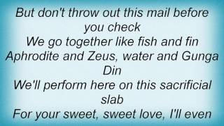 Stan Ridgway - Knife And Fork Lyrics