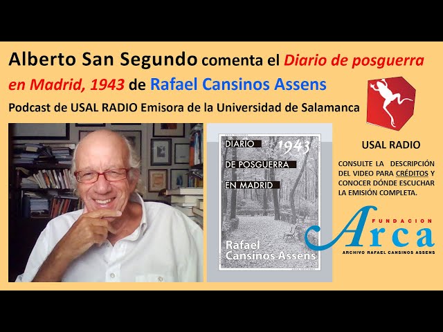 Vídeo relacionado con Diario de posguerra en Madrid, 1943: 20 (Arca Ediciones)