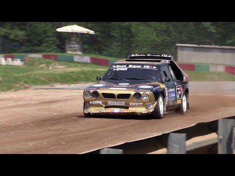 LANCIA DELTA S4 GR.B | RALLYCROSS ACTION! [HD]