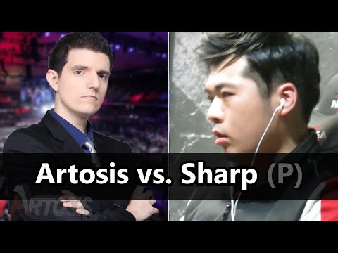 Artosis Plays Against Pro Gamer Sharp's Protoss
