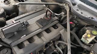 BMW Z4 3.0 DISA valve replacement (M54 motor same as 325i 330i X3 X5) p0171 p0174 p0300