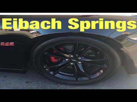 2016 Charger Rt Lowered On Eibach Sportline
