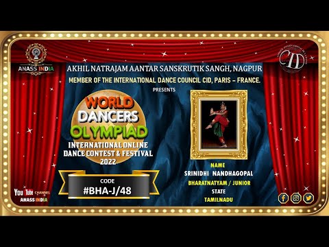 SHRINIDHI NANDHAGOPAL (TAMILNADU) CODE #BHA-J/48, ANASS INDIA.