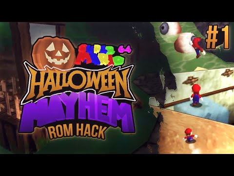 Super Mario 64 Halloween Mayhem (SM64 RomHack) Part 1