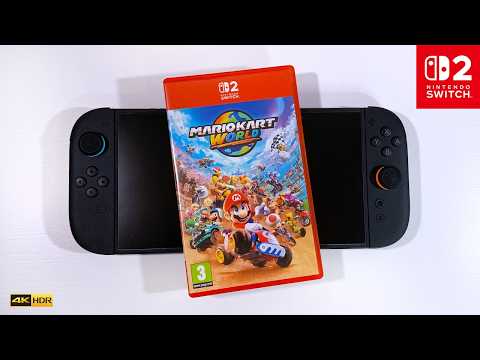 Mario Kart World on Nintendo Switch 2 (Handheld Gameplay)