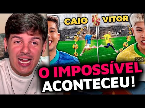 SERÁ QUE O CAIO VOLTOU A GANHAR NO X1 CONTRA O VITOR? - wardi REACT!