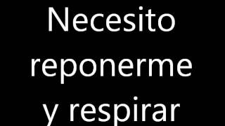 Necesito Amarme- Alejandra Guzman (letra)